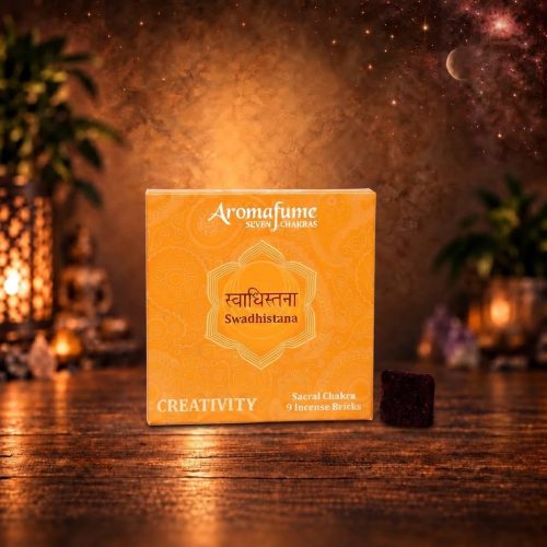 Aromafume-Swadhistana- Szakrális Csakra füstölőkocka 