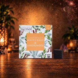   Aromafume-White Sage & Sandalwood-Fehér Zsálya és Szantálfa füstölőkocka 