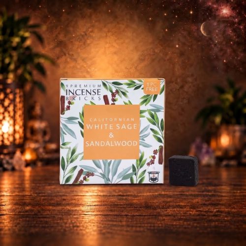 Aromafume-White Sage & Sandalwood-Fehér Zsálya és Szantálfa füstölőkocka 