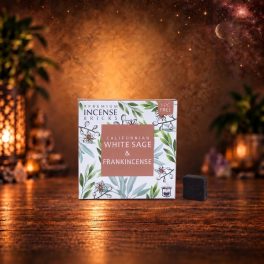   Aromafume-White Sage & Frankincense-Fehér Zsálya és Tömjén füstölőkocka 