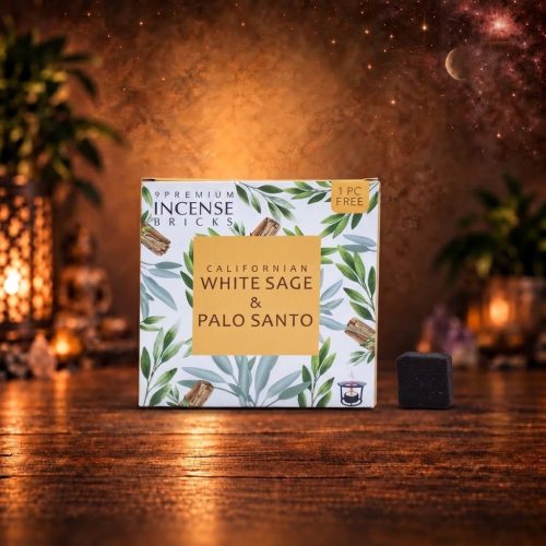 Aromafume-White Sage & Palo Santo-Fehér Zsálya és Palo Santo füstölőkocka