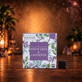   Aromafume-White Sage & Lavender-Fehér Zsálya és Levendula füstölőkocka 